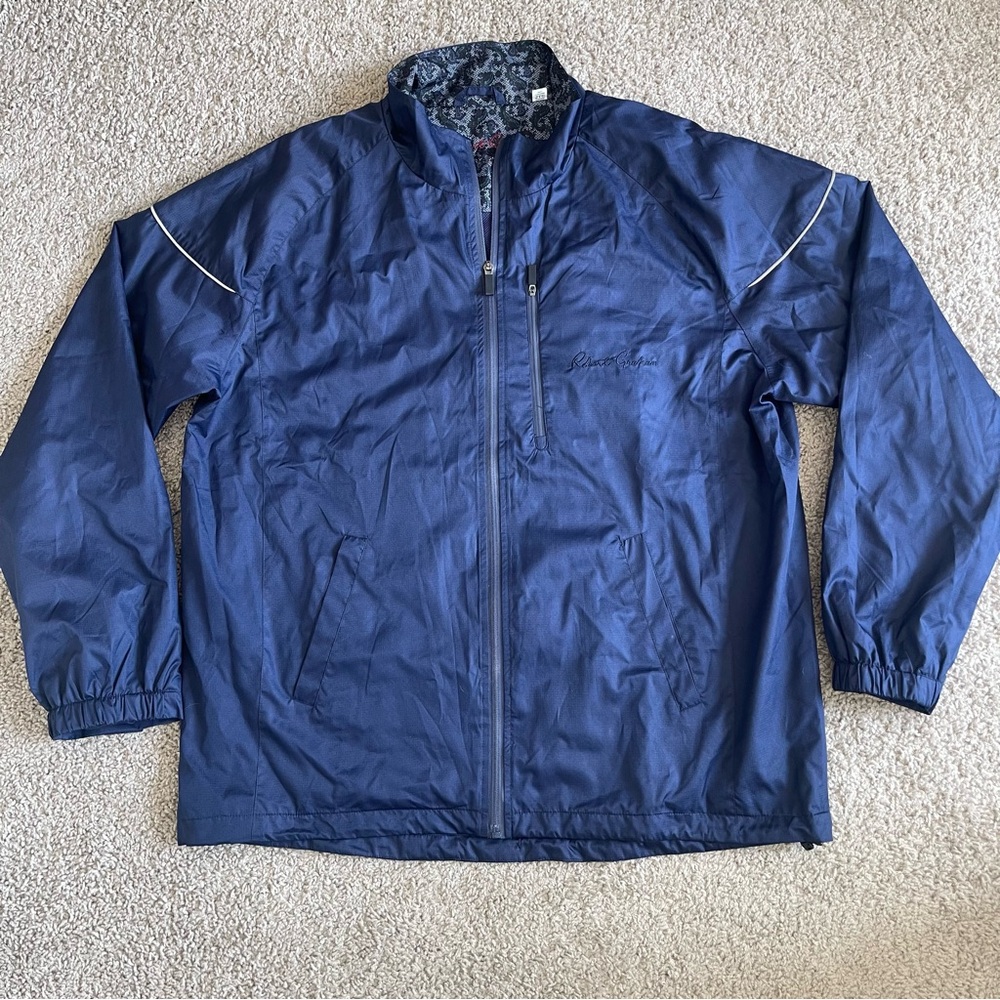 Robert Graham Front Zip Windbreaker Jacket